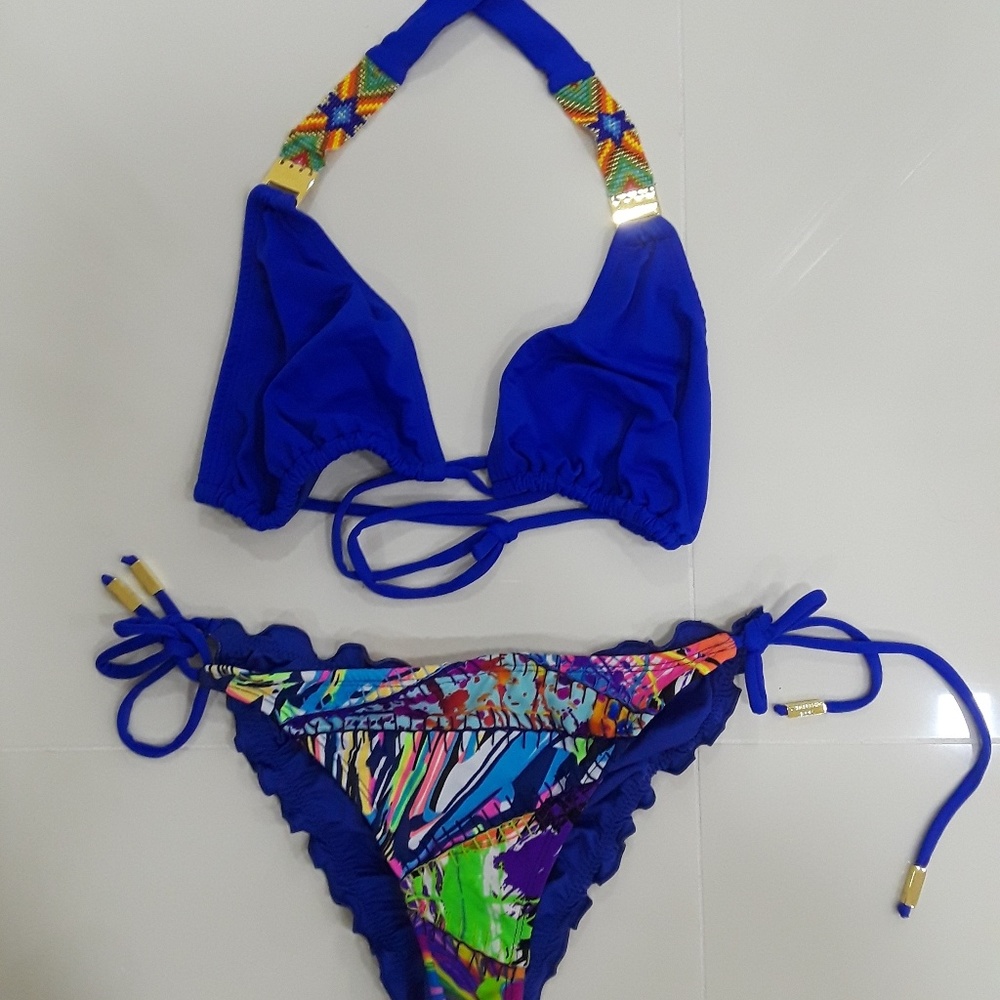 Colombian swimwear w/Miyuki details